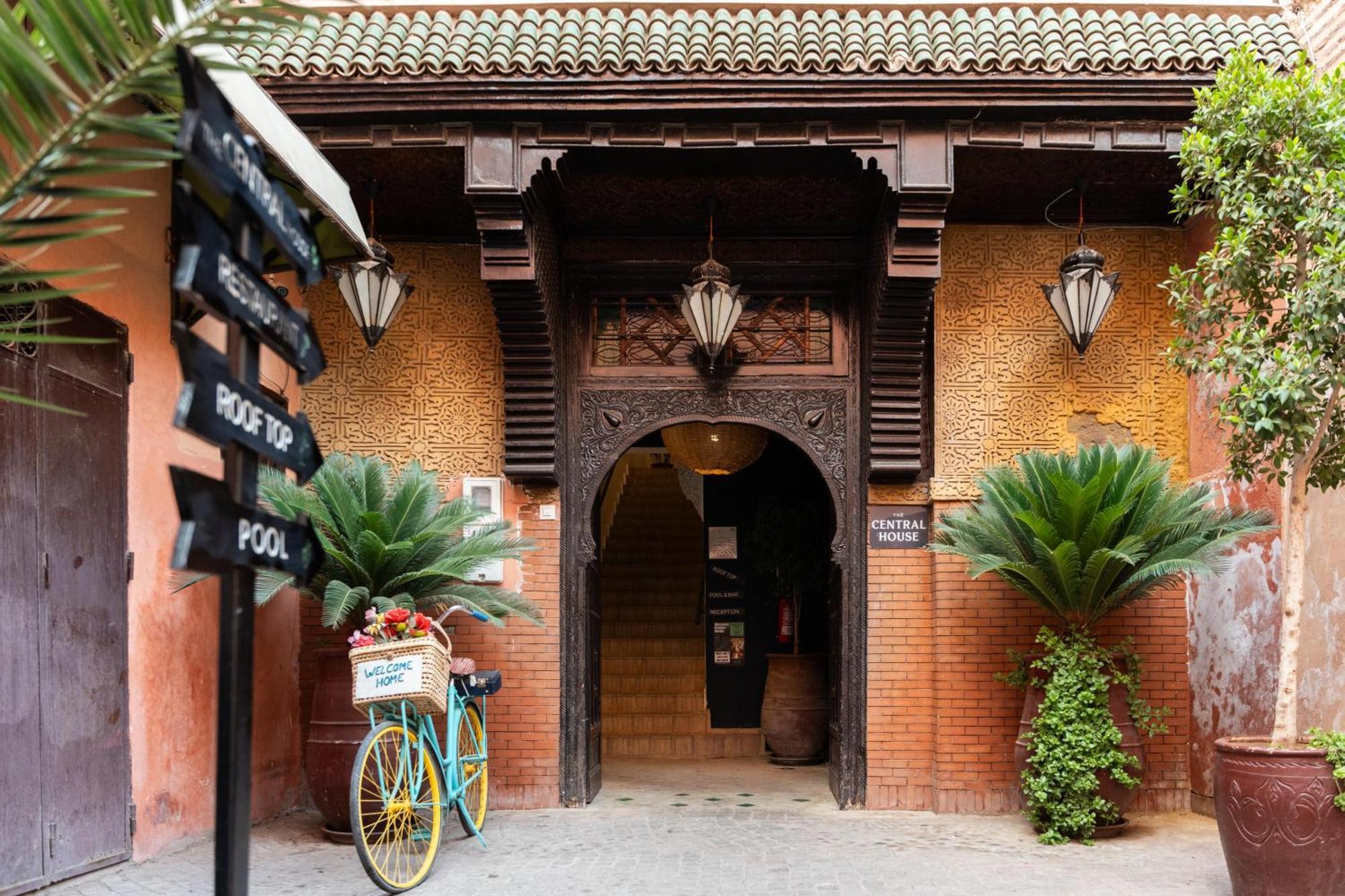 The Central House Marrakech Medina Marakeş Dış mekan fotoğraf
